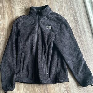 North face medium zip black jacket